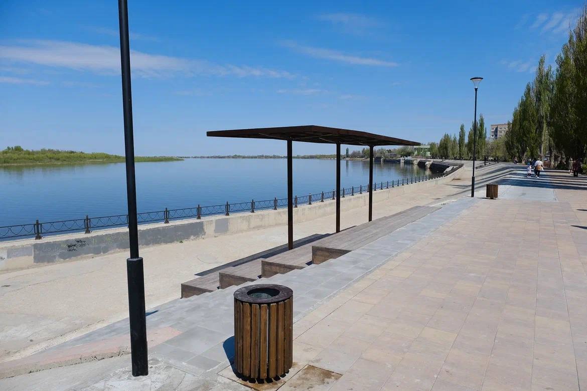 В Астрахани появится новая благоустроенная набережная вдоль Волги