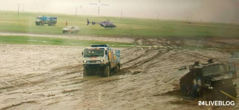 Из-за погоды пришлось отменить третий этап ралли "Шелковый путь"