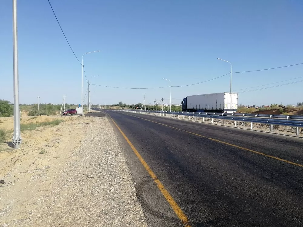 На федеральных трассах в Астраханской области установили элементы безопасности