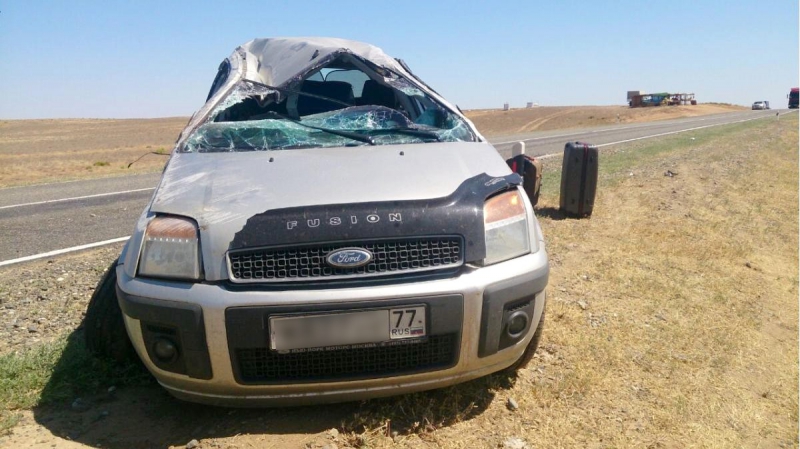 В ДТП на астраханской трассе пострадал житель столицы