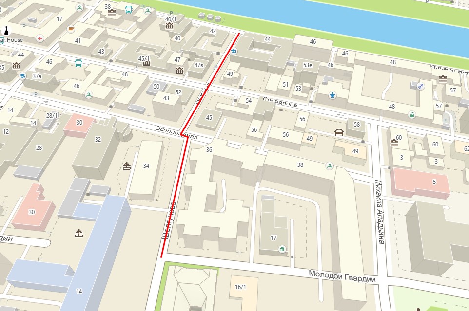 Улицу в центре Астрахани будут перекрывать для движения несколько дней