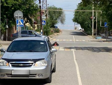 Под Астраханью автоледи на иномарке сбила пенсионера