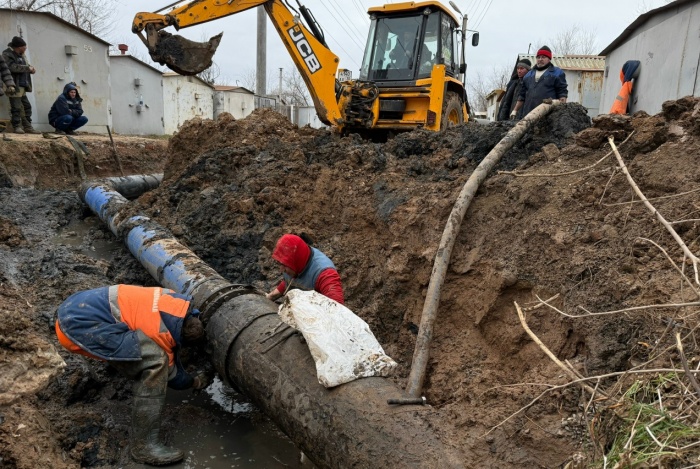 В Советском районе Астрахани отключили холодную воду