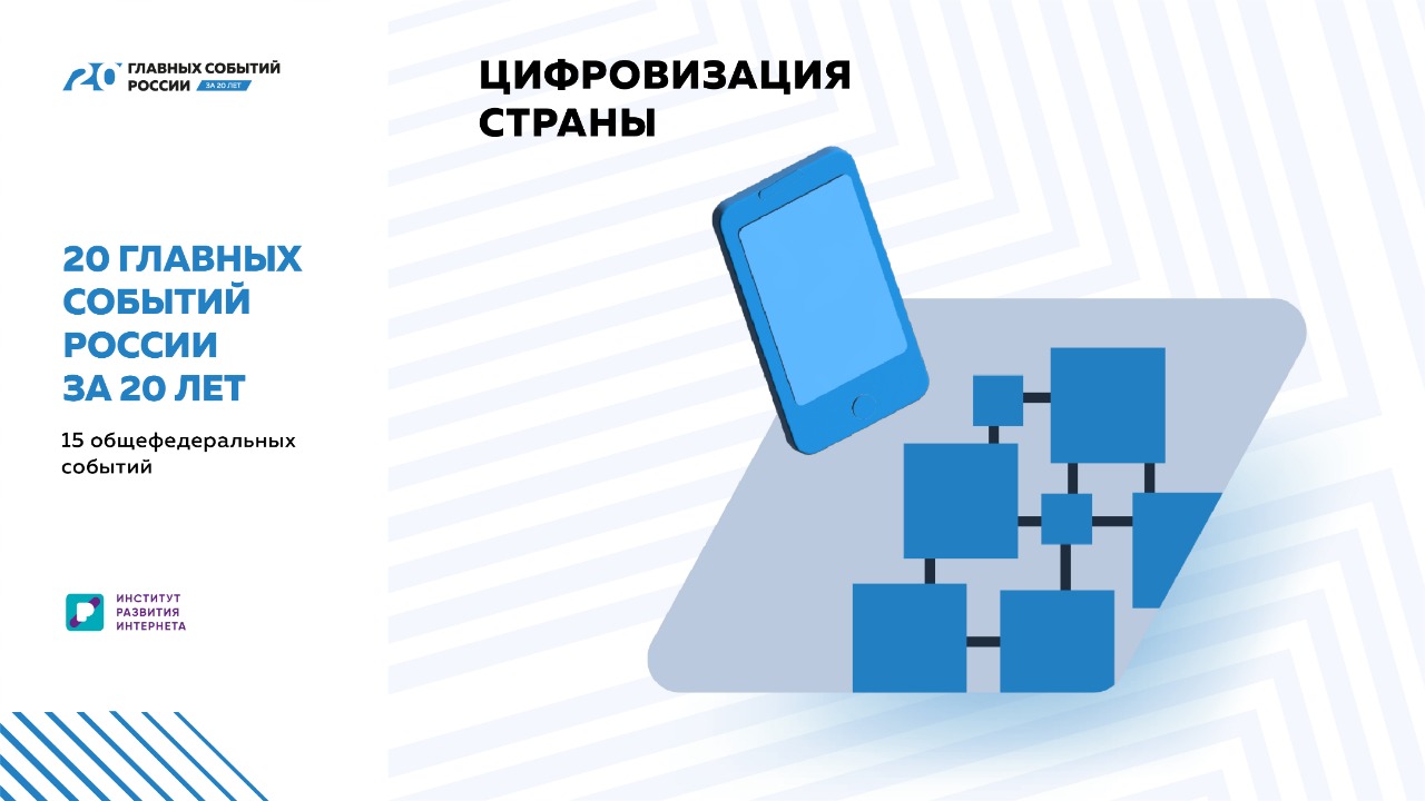 «20 главных событий России за 20 лет»: Цифровизация страны