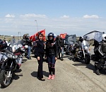 В Астраханской области байкеры устроили мотопробег