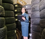 Астраханские таможенники не пустили в Россию 9-тонный груз немаркированных шин из Киргизии