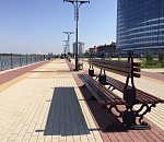 Благоустройство новой набережной почти завершено