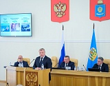 Игорь Бабушкин отчитался перед депутатами о работе правительства Астраханской области 