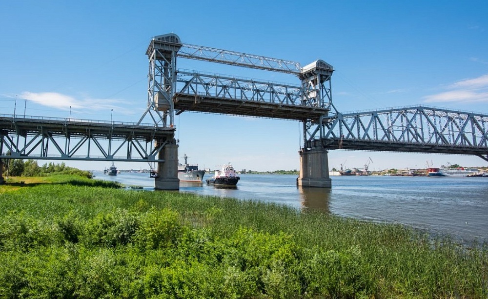 В Астрахани разведут Старый мост