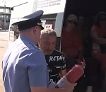 Водителей астраханских маршруток штрафуют на неисправные огнетушители и лысые протекторы