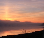 Астраханка запечатлела редкое световое явление