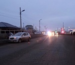 В Астрахани иномарка сбила пенсионерку на "зебре"