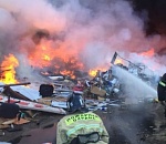 МЧС предупреждает: из-за сегодняшнего мусорного пожара гарь может накрыть Астрахань и три района