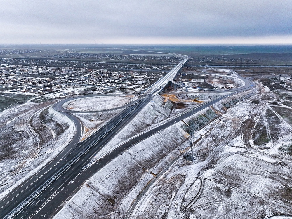 Дорога из Астрахани на Москву, минуя Волгоград, построена