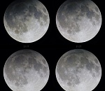 Под Астраханью засняли полутеневое лунное затмение