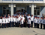 Взводу астраханского кадетского корпуса присвоили  имя добровольца, погибшего на Донбассе