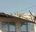 У зеленгинской школы «снесло крышу»