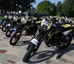 Астраханским бойцам на передовую отправили 21 мотоцикл