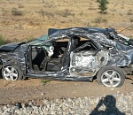 Под Астраханью столкнулись иномарка и «Камаз»: пострадал водитель легковушки