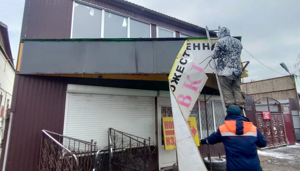 Мэр Астрахани: незаконной рекламе нет места в архитектурном облике города