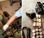 В Астрахани у задержанного мужчины нашли в гараже более 6 кг пороха