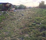 Астраханцы своими силами очистили пляж