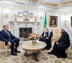 Патриарх Кирилл встретился с астраханским губернатором