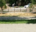 В центре Астрахани устроили погоню