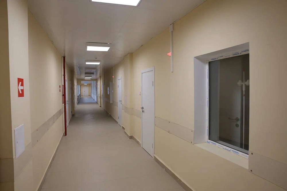  Главную инфекционную больницу Астраханской области капитально ремонтируют