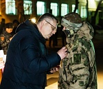 Отличившимся в СВО астраханским росгвардейцам вручили региональные награды