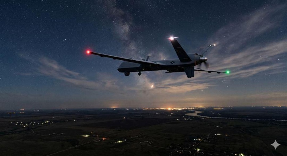 Небо над Астраханской областью и еще 15 регионами защитили от массированного налета беспилотников