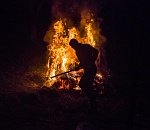 В Ленинском районе Астрахани сгорела баня
