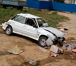 Иностранка родила после ДТП на астраханской трассе 