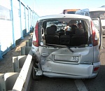 В Астрахани столкнулись две иномарки: пострадал один из водителей