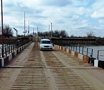 В Астраханской области появилась новая понтонная переправа  в дельте Волги