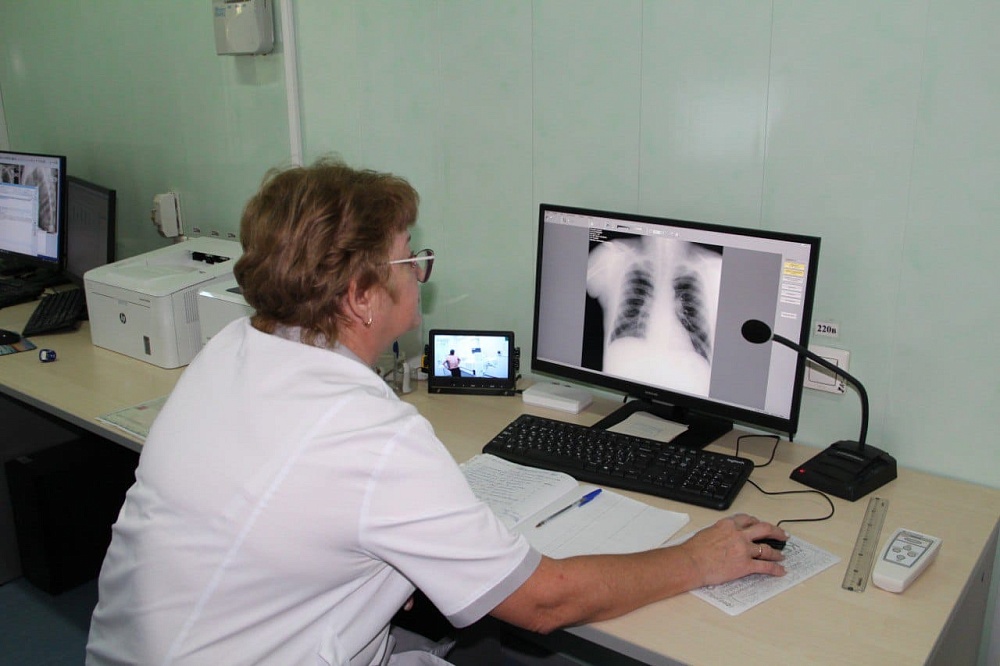 В астраханскую поликлинику по нацпроекту поставили цифровой флюорограф