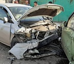 Астраханец на "Ладе" устроил массовую аварию: шестеро пострадавших