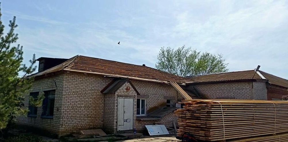 Для жителей трех астраханских сел капитально отремонтируют больницу