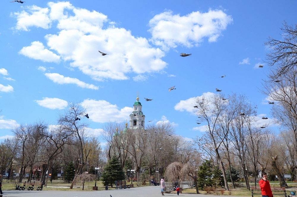 Весна возвращается в Астрахань