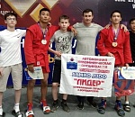 Юные астраханские самбисты взяли три медали на международном турнире в Казахстане