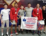 Юные астраханские самбисты взяли три медали на международном турнире в Казахстане