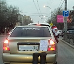 В Астрахани на видео попали "жестокие" Деды Морозы