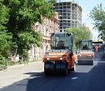 В Астрахани проходит основной этап ремонтных работ на улице Калинина