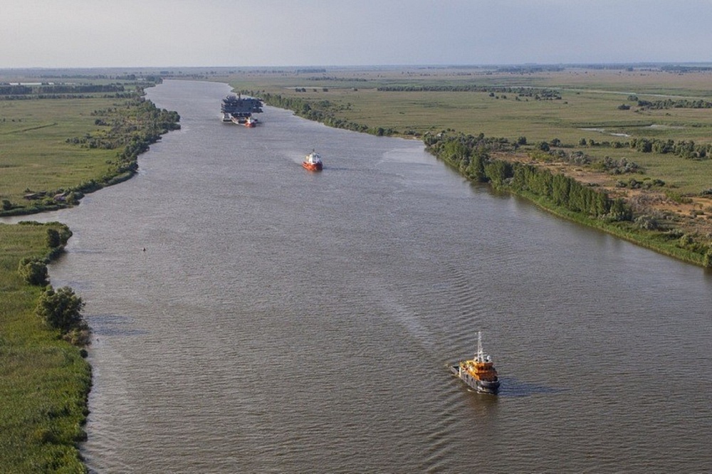 Узкий участок Волго-Каспийского морского судоходного канала станет двусторонним