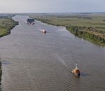 Узкий участок Волго-Каспийского морского судоходного канала станет двусторонним