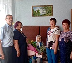 Фронтовую медсестру поздравили со 101-м днем рождения под Астраханью