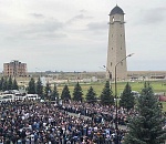 В Ингушетии на стихийном митинге против передачи земли Чечне силовики открыли стрельбу в воздух