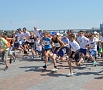 Астраханцы устроили забег в честь олимпийских игр