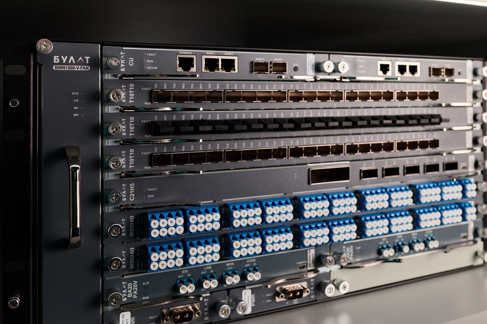 «Ростелеком» завершил разработку высокоскоростной DWDM-системы «БУЛАТ»: оборудование включено в реестр российской промышленной продукции Минпромторга РФ
