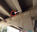 В трещину на астраханском Новом мосту уже видно небо